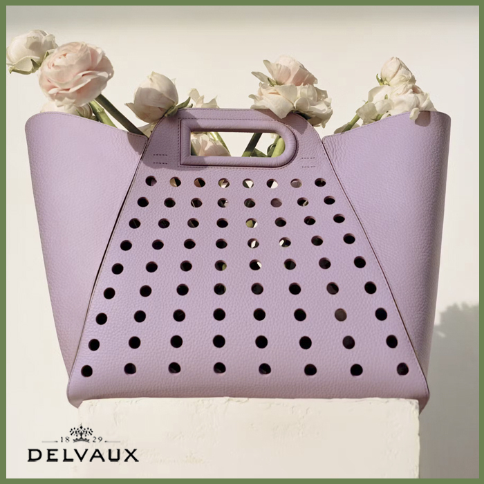 DELVAUX《L' Airess /レアレス MM》ギモーヴ トリヨン DHL 直営