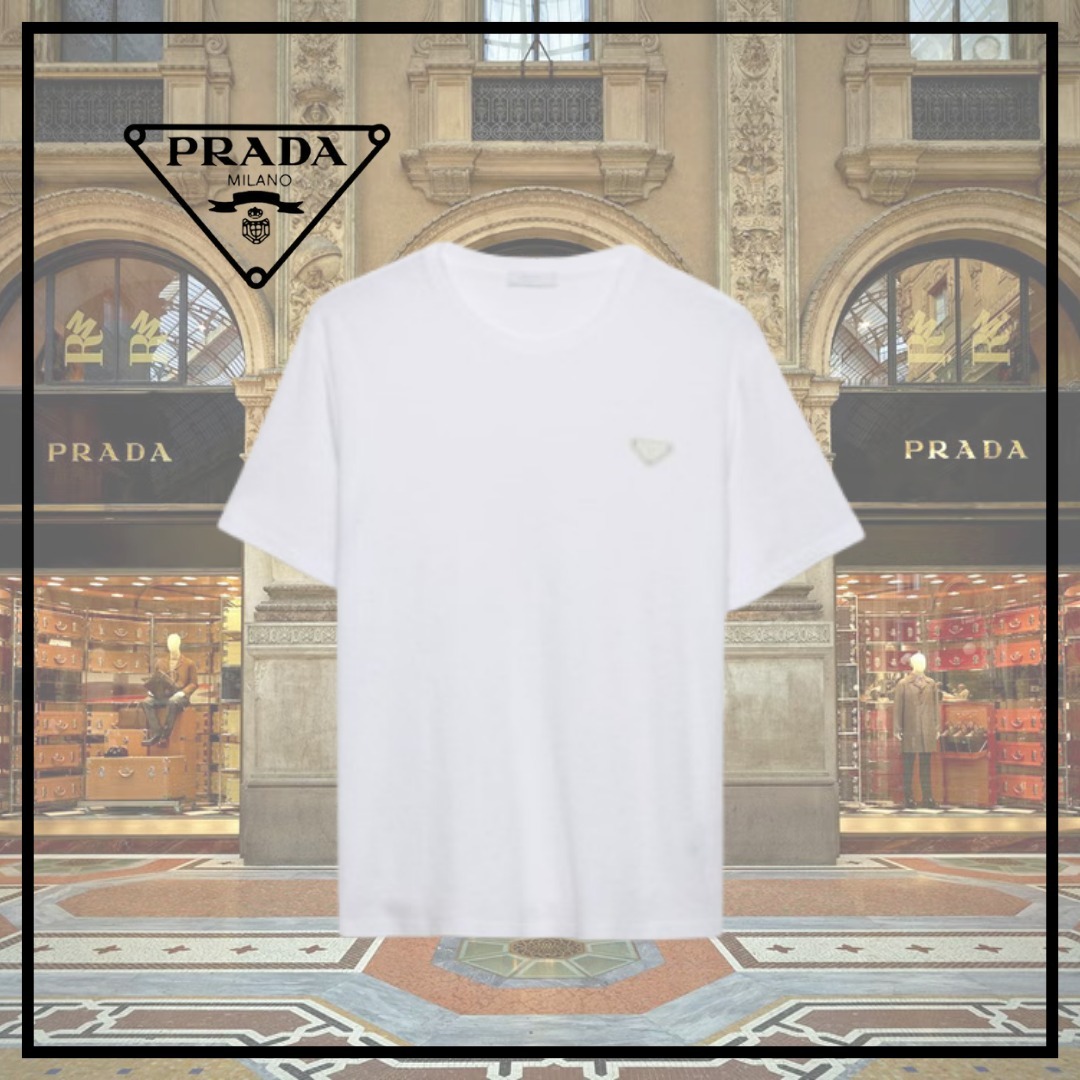 【PRADA】テリー Tシャツ★ホワイト★Mサイズ