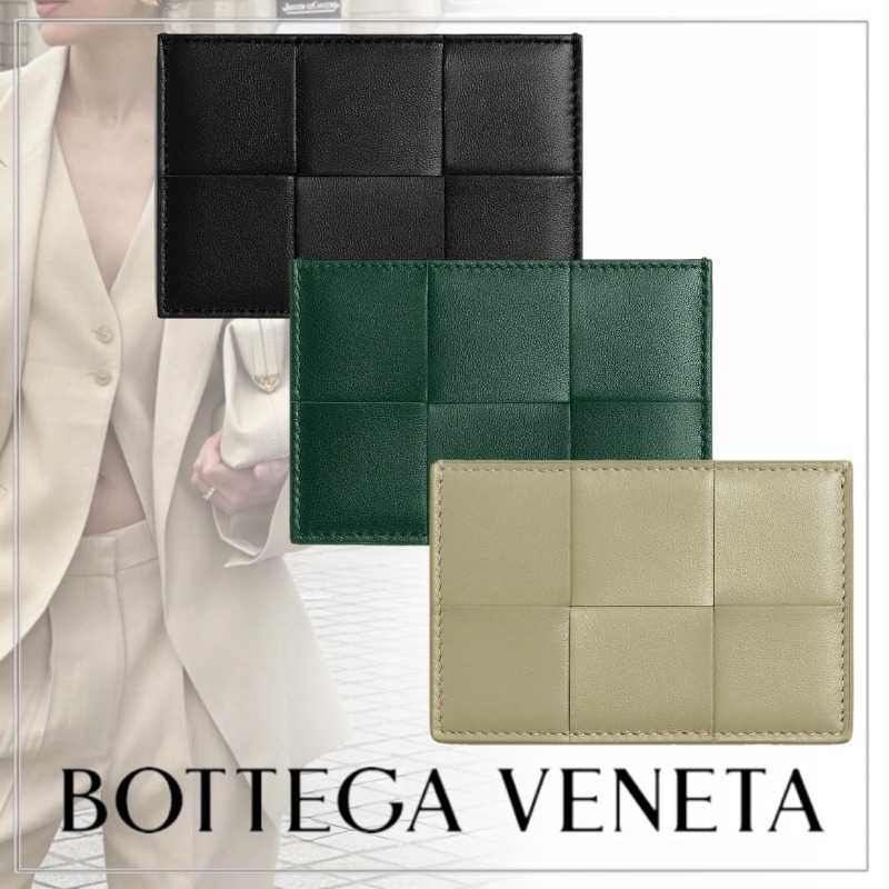【大人気ギフト】BOTTEGA VENETA◆Cassette レザー カードケース