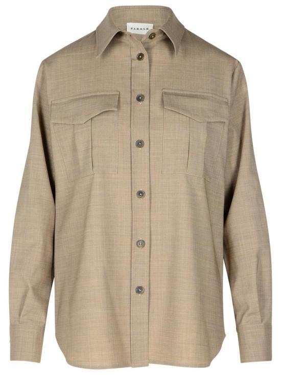 Tシャツ・カットソー PAROSH Women Tunic Tops LILLE24 D381088023 GREY