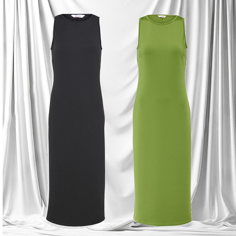 Max Mara アウトレット「BACCANO」ジャージーシースドレス