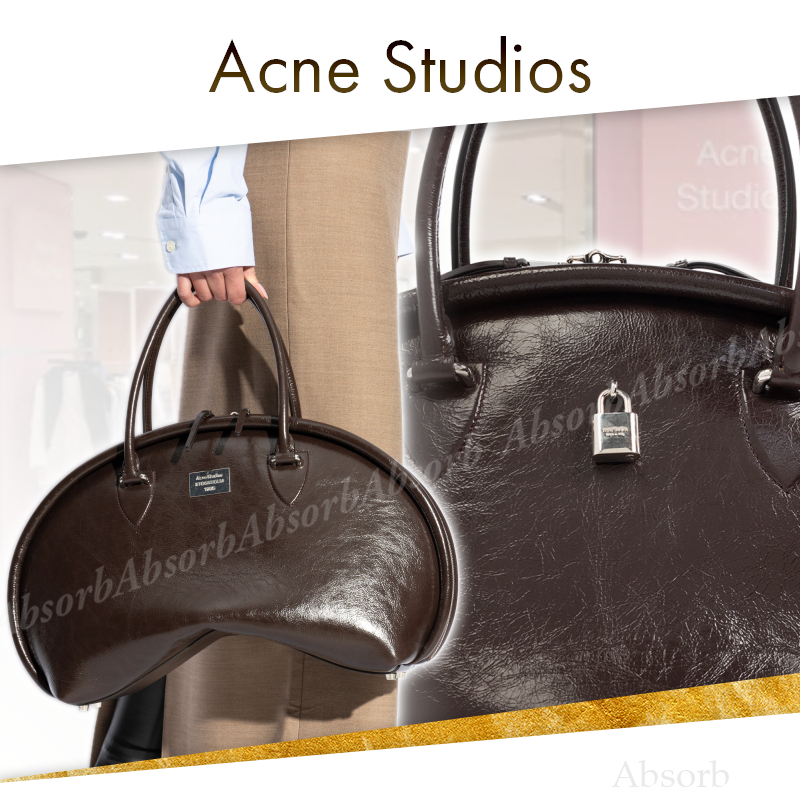 【25SS NEW】Acne Studios / BOWLINA レザー ショルダーバッグ