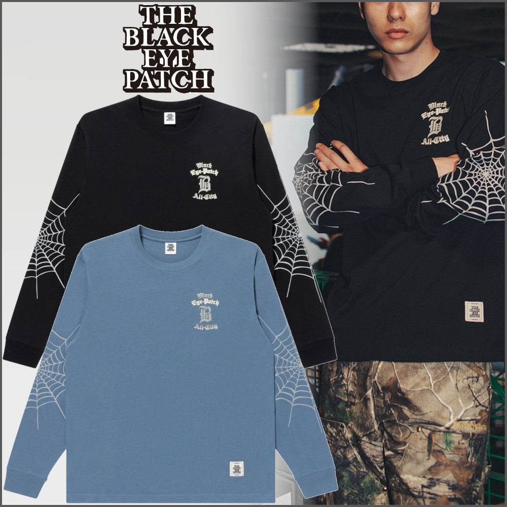 【BlackEyePatch】ALL CITY COBWEB L/S TEE