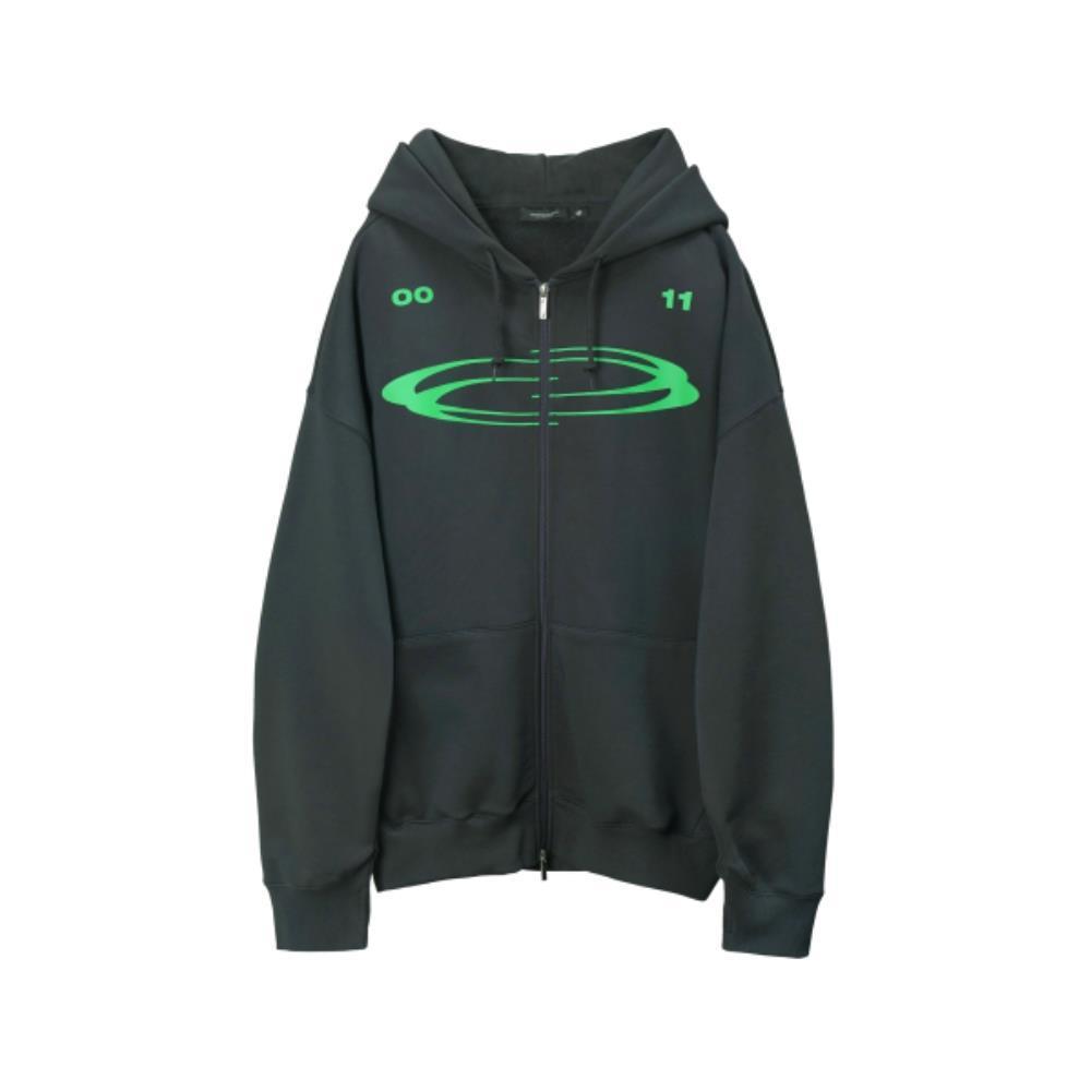 アウターその他 Opening Project Symbol Logo Zip Hoodie Charcoal