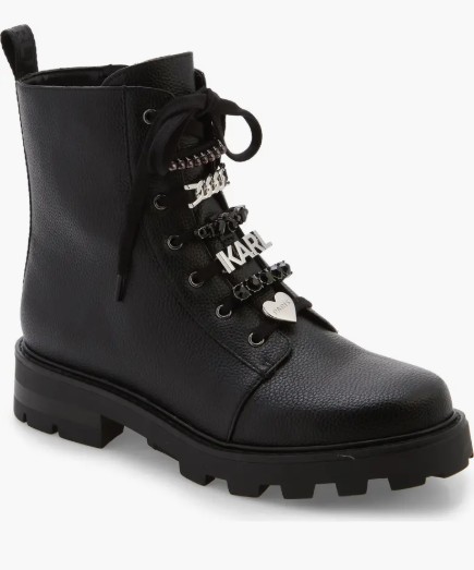 Karl Lagerfeld Paris☆メラ コンバットブーツ