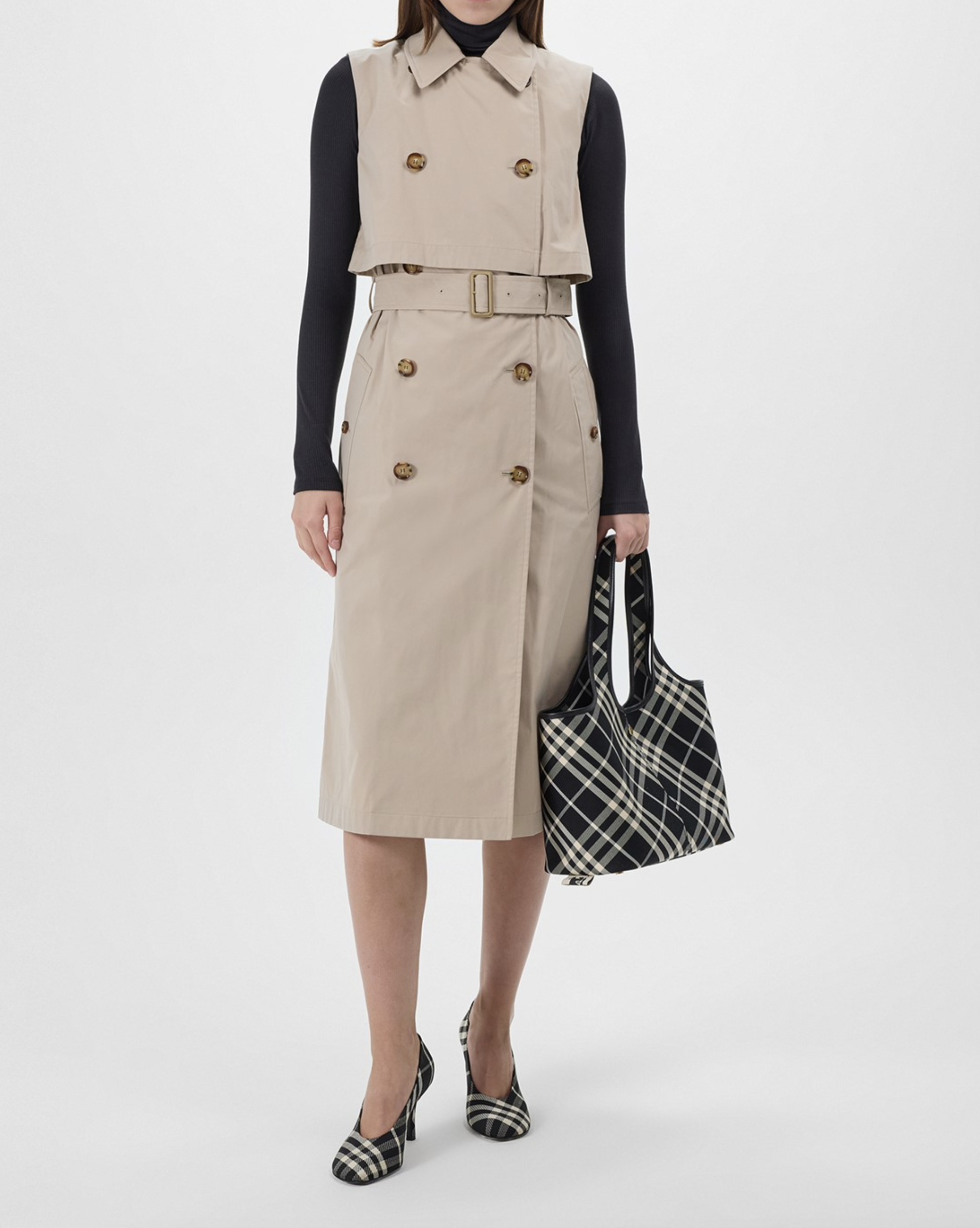 SALE!!【Burberry】トレンチコート ワンピース