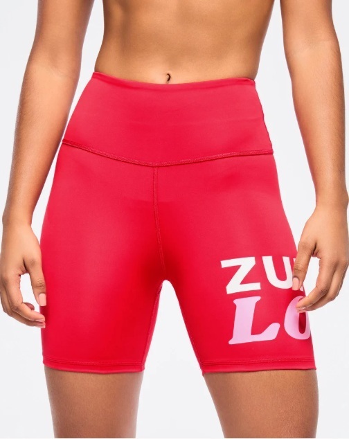 新作♪ズンバ Zumba Love High Waisted Biker Shorts