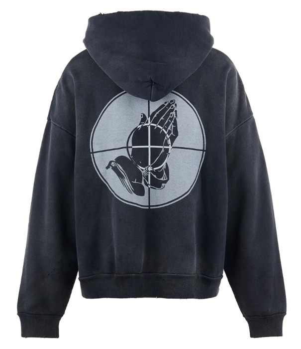 国内発/送料込】SAINT Mxxxxxx × FEAR OF GOD ◇ フーディー