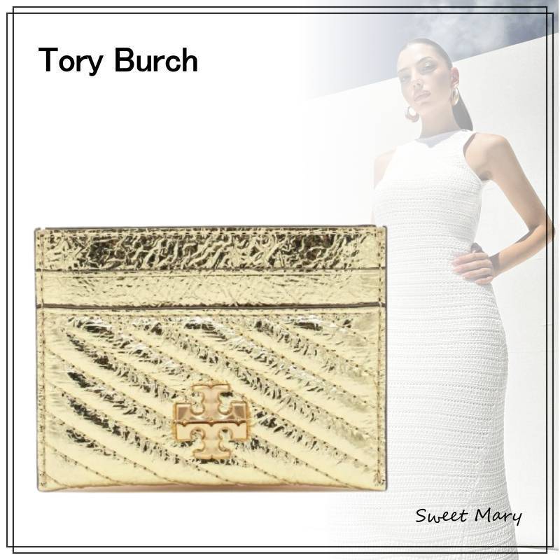 Tory Burch☆Kira キラ ロゴ プレート カードケース♪【送料込】