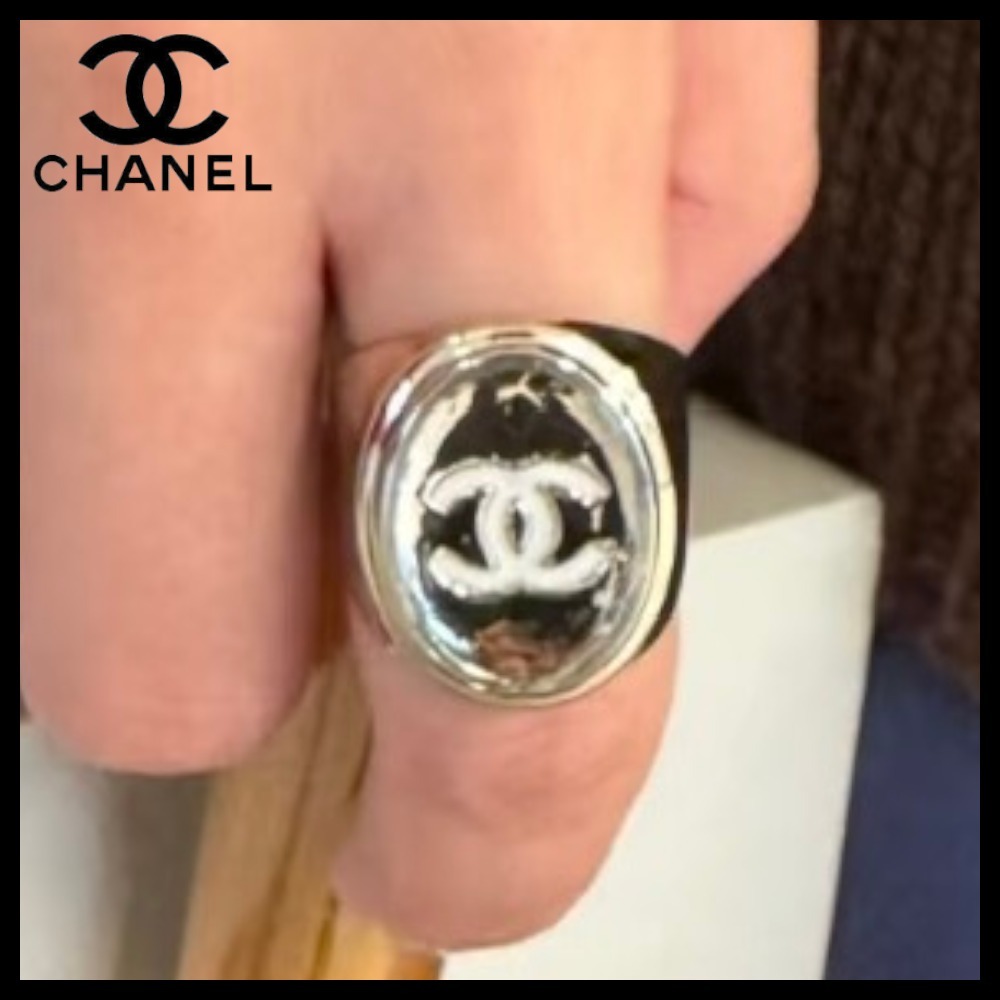 【指先に華やぎを添える♪】CHANEL リング
