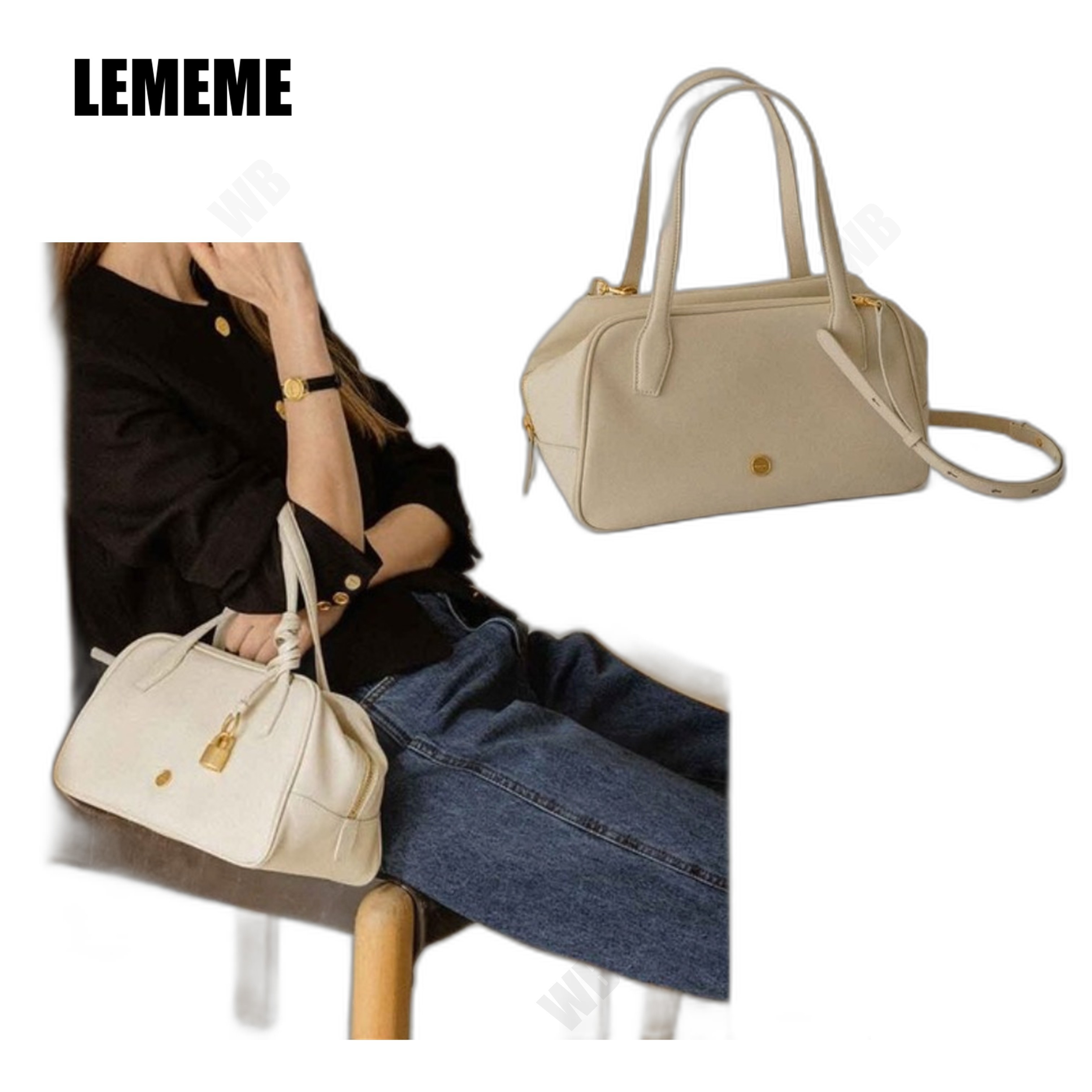 [LEMEME] Sac Flaner Vanilla ☆送料込☆