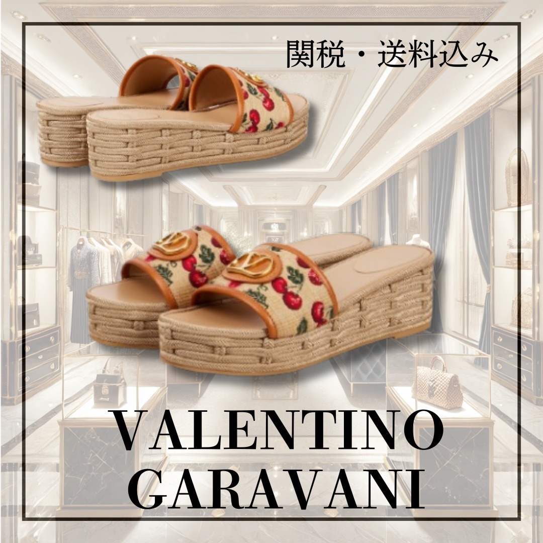 関税込＊VALENTINO GARAVANI＊チェリフィック 60 エスパドリーユ
