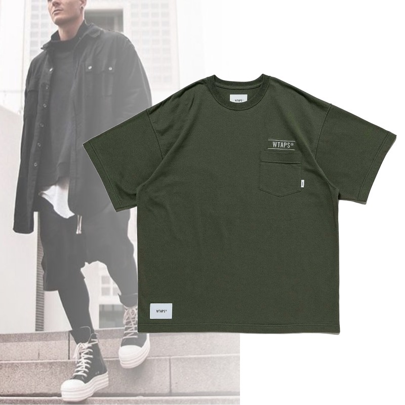 関送込! WTAPS SAC 02 コットンCREVASSE半袖クルーネックTシャツ