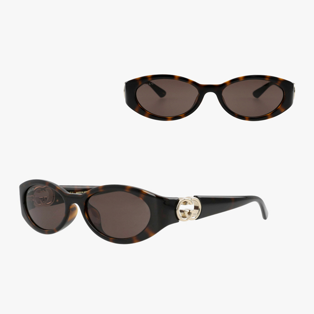 関税負担なし☆GUCCI インターロッキング G オーバル サングラス