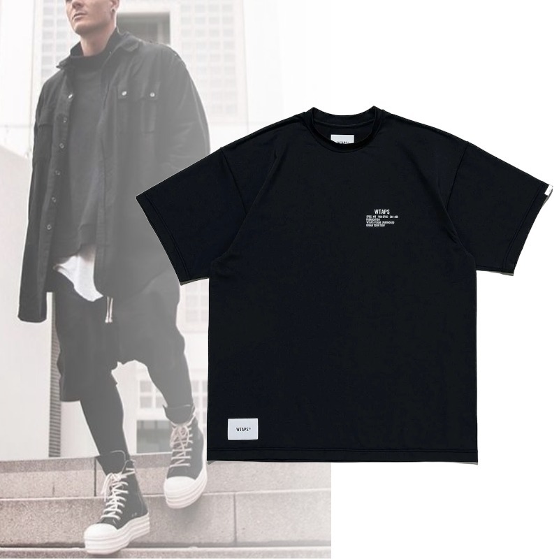 関送込! WTAPS FABRICATION COOLMAX 半袖 クルーネック Tシャツ