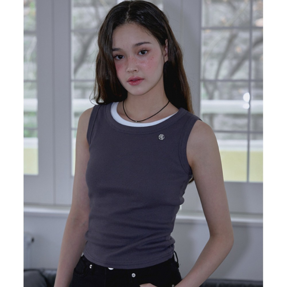 ★Rose Frantz★ Silver Point Sleeveless Charcoal 5005709772