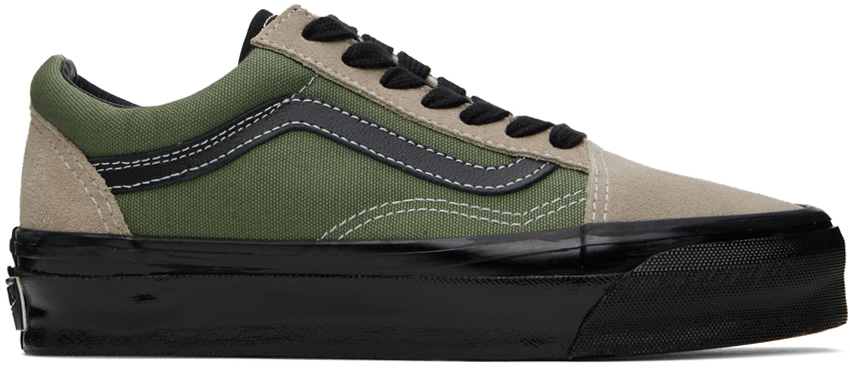 【関税込み】Vans カーキ＆トープ Old Skool 36 LX スニーカー