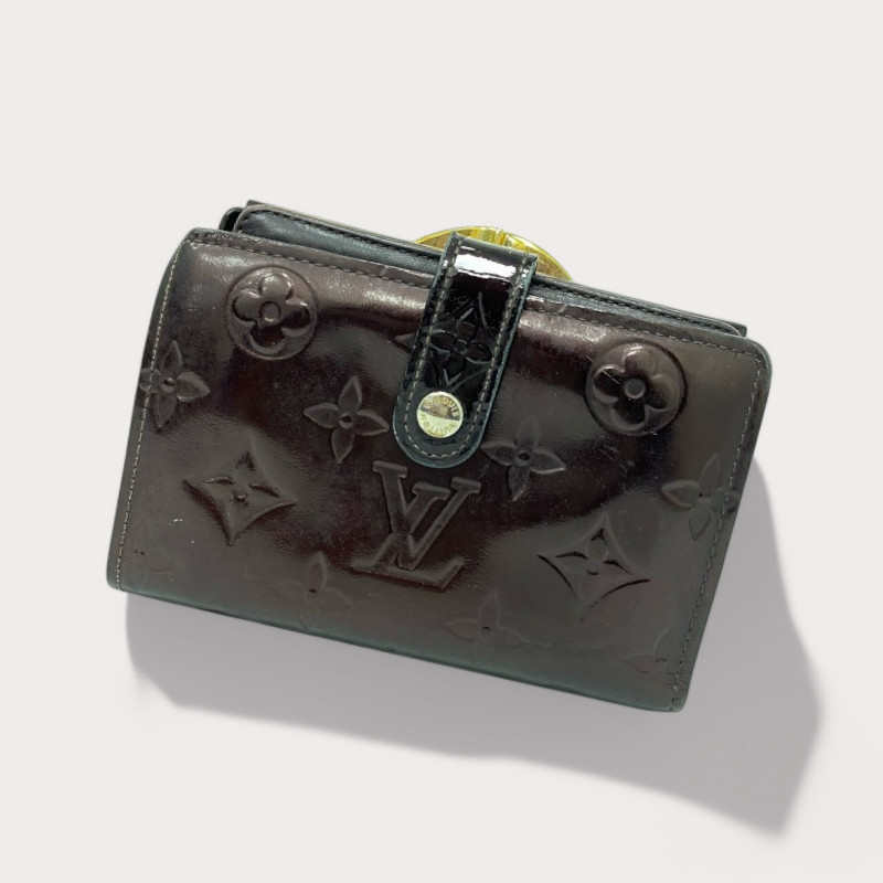 Louis Vuitton Vernis モノグラム 折りたたみ財布【ランク:B】