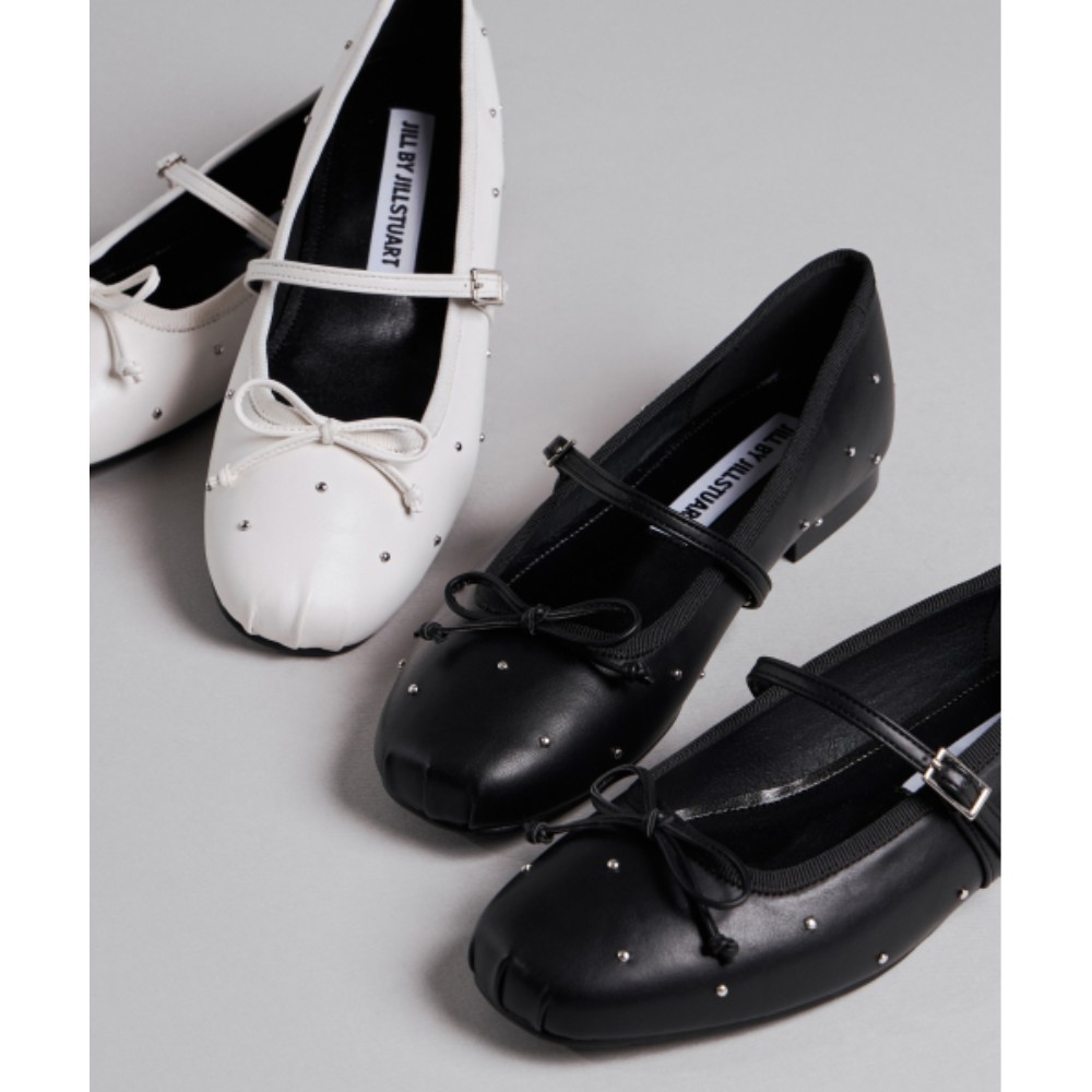 ■JILLSTUART■ Lucy Stud Ribbon Mary Jane 2color JLSO5E108BK