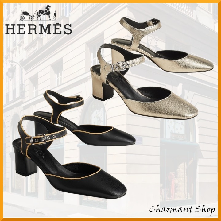 【HERMES】☆さっぱりめなコーデに☆ Kamilla 60 サンダル