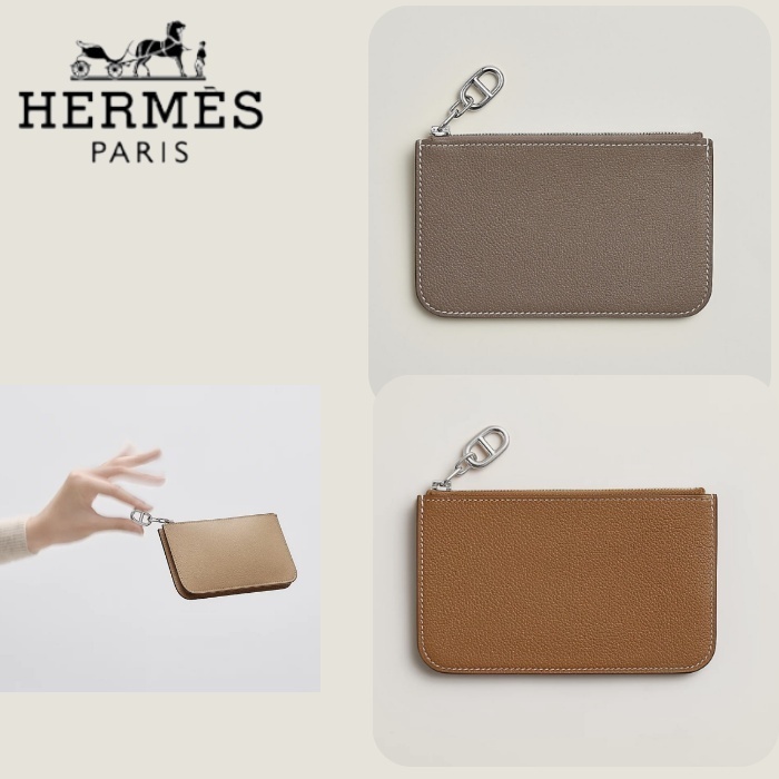 希少【HERMES】 Zipengo シェーヌダンクル カードホルダー