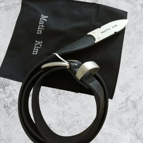 ベルト Matin Kim WESTERN STYLE BELT IN BLACK