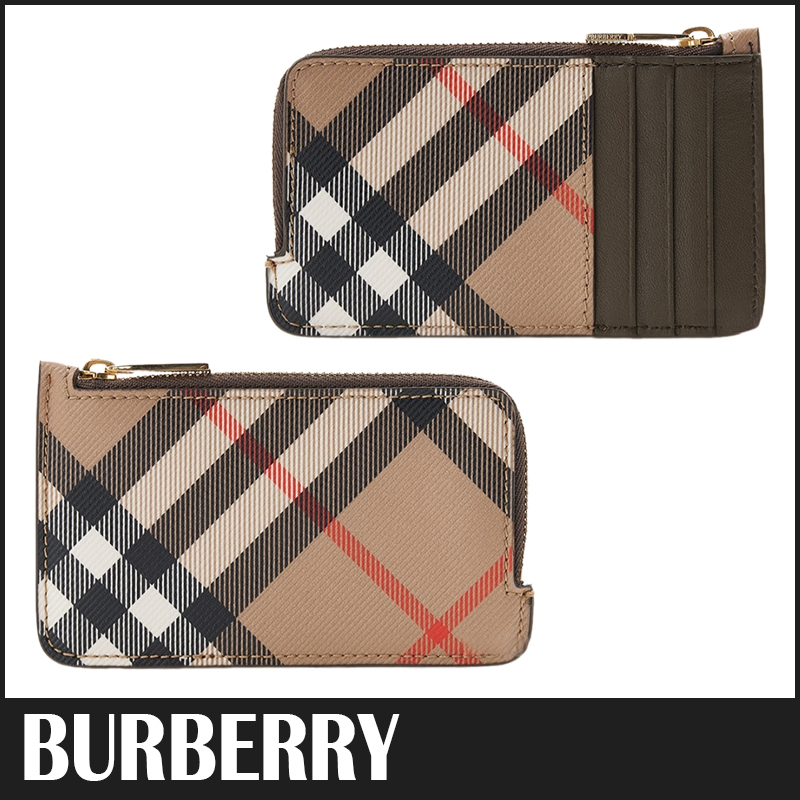 ☆送料関税込☆Burberry チェック 小銭入れ フラグメントケース