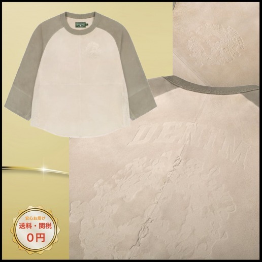 関税込み♪【Denim tears 】★ University ロゴ入りシャツ