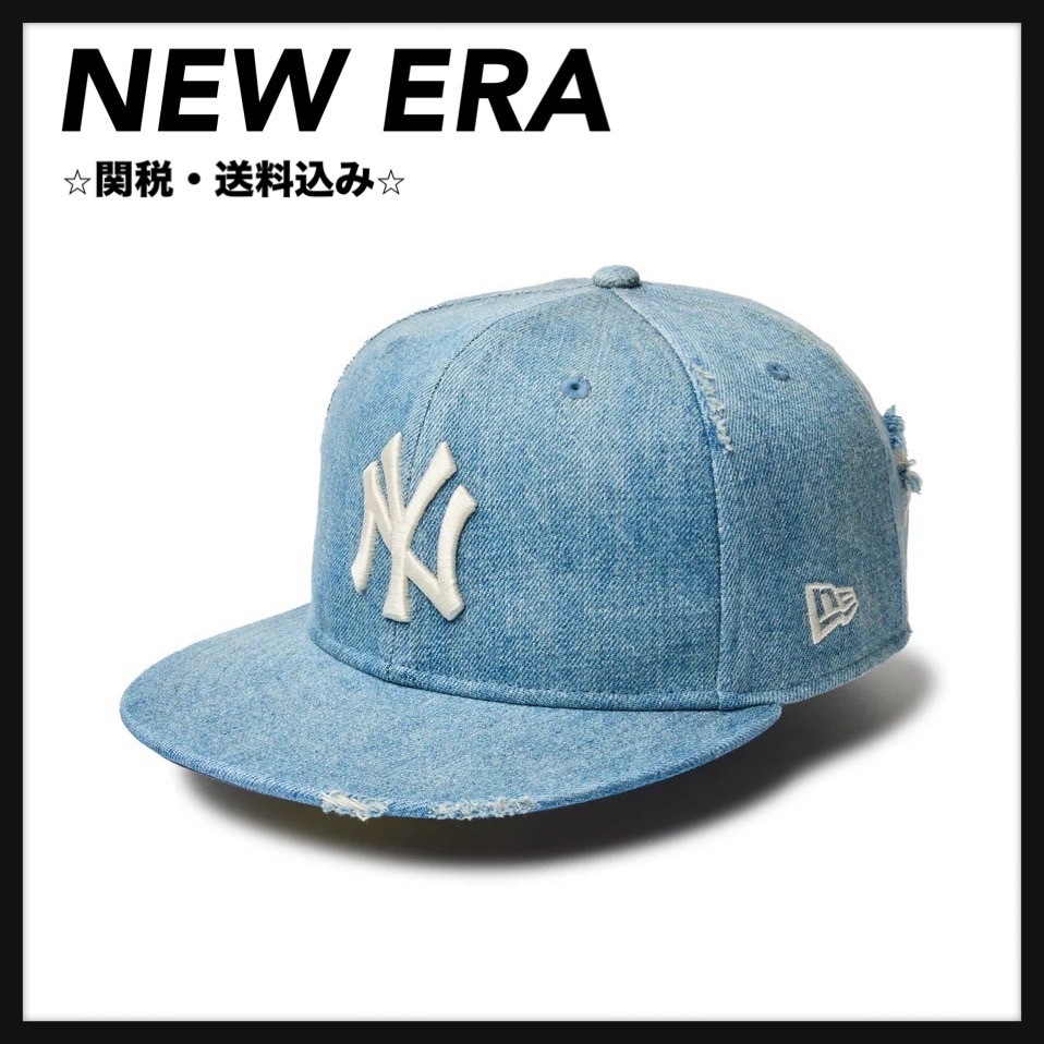 [New Era] 59FIFTY NYヤンキース デニム キャップ