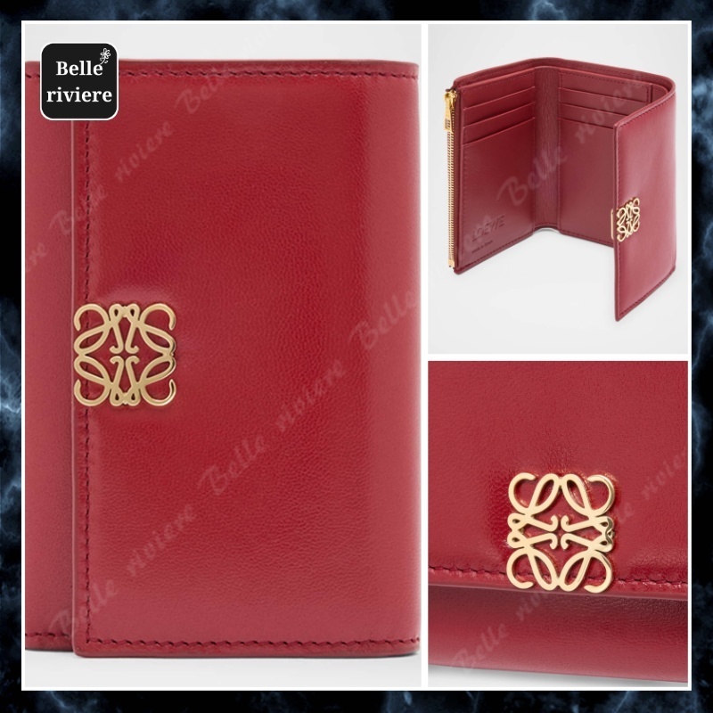 25SS new/LOEWE ナパレザースモールアナグラムウォレット Wallet