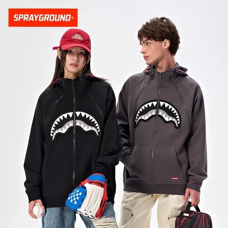 【SPRAYGROUND】ジップアップパーカー フーディ ★男女兼用★