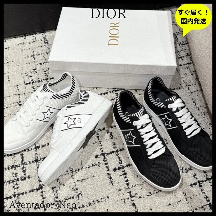 さりげない煌めき☆DIOR Dior Star スニーカー