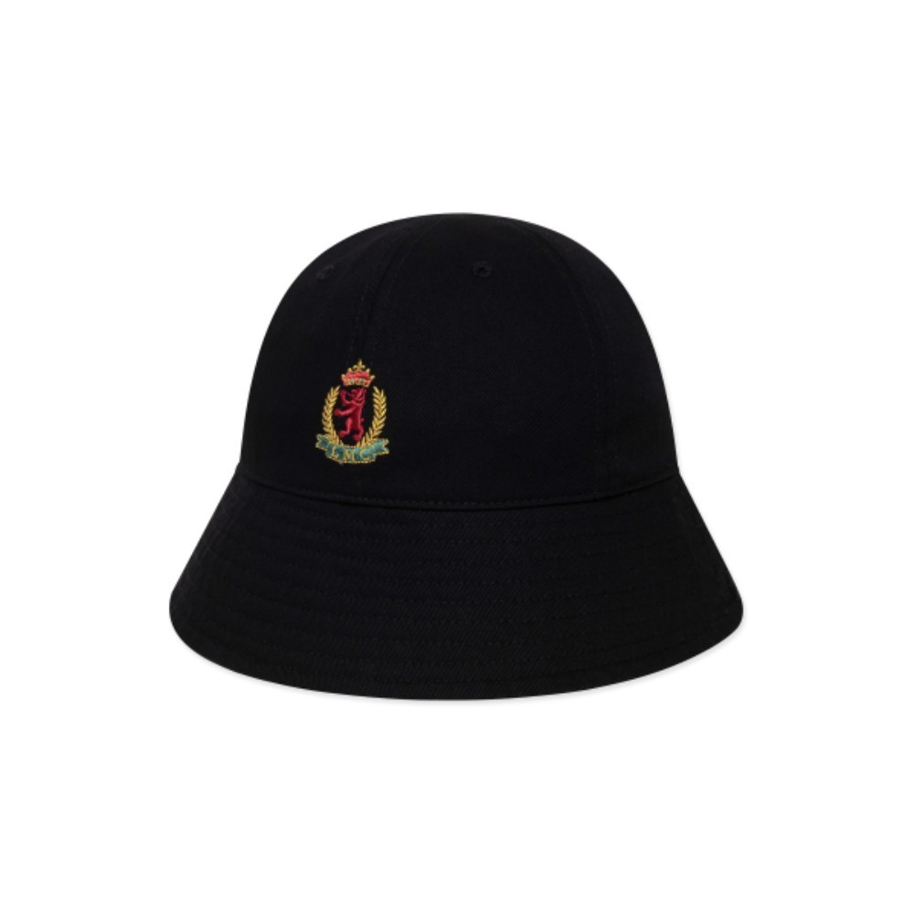 ■LMC■ BEAR CREST ROUND BUCKET HAT black 0LM24SHG111BLK