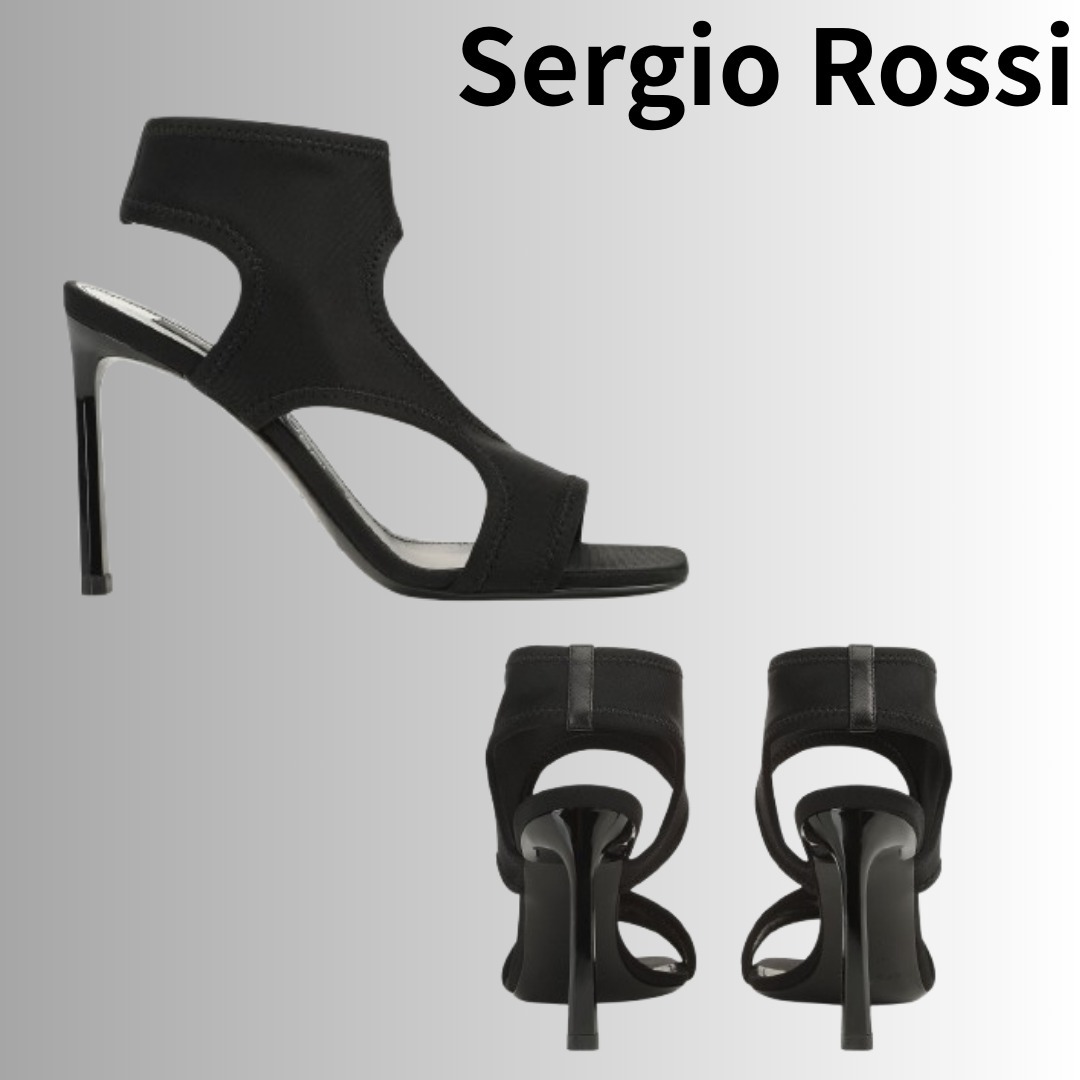 Sergio Rossi ジェーン オープントゥ サンダル