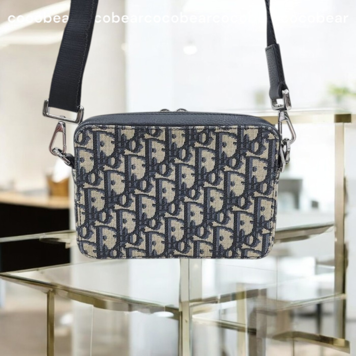 ヴィンテージ☆Dior☆ディオール☆オブリーク クロスバッグ