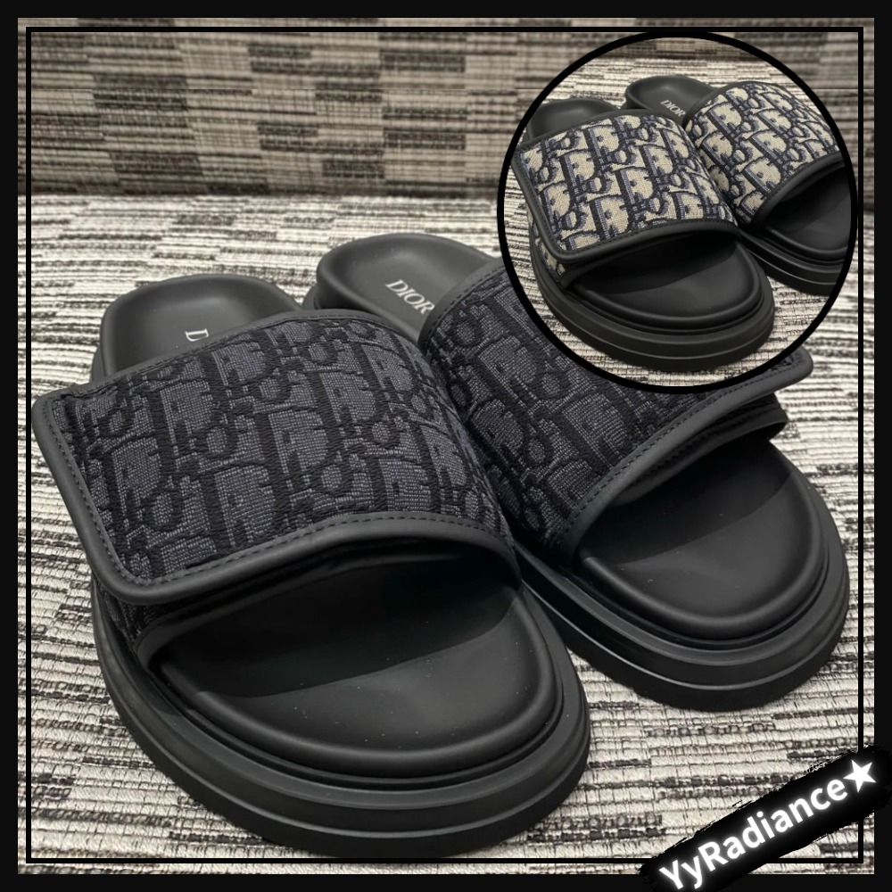 【さっと履けてモダンでカジュアル♡】DIOR サンダル