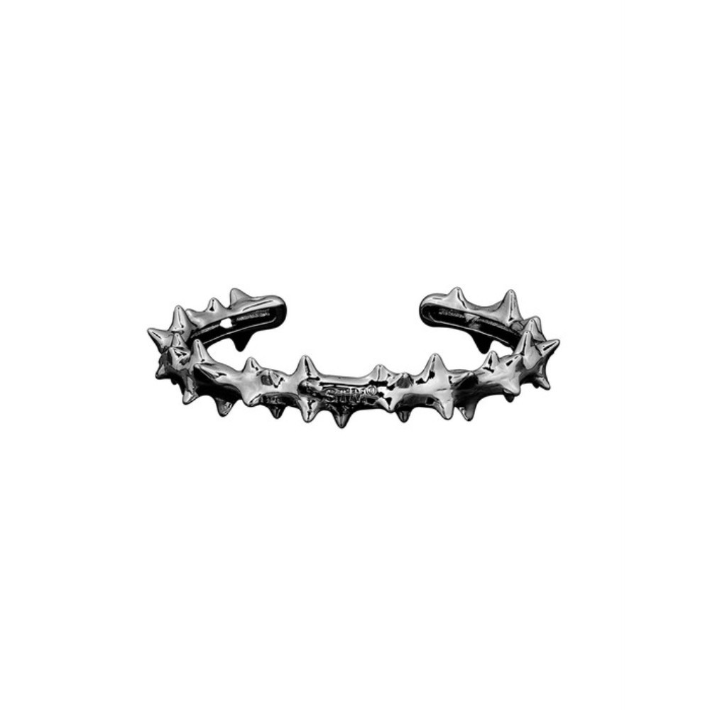 ★SENTIMENTS★ NO.630 [BLACK] SPIKY BANGLE BRACELET