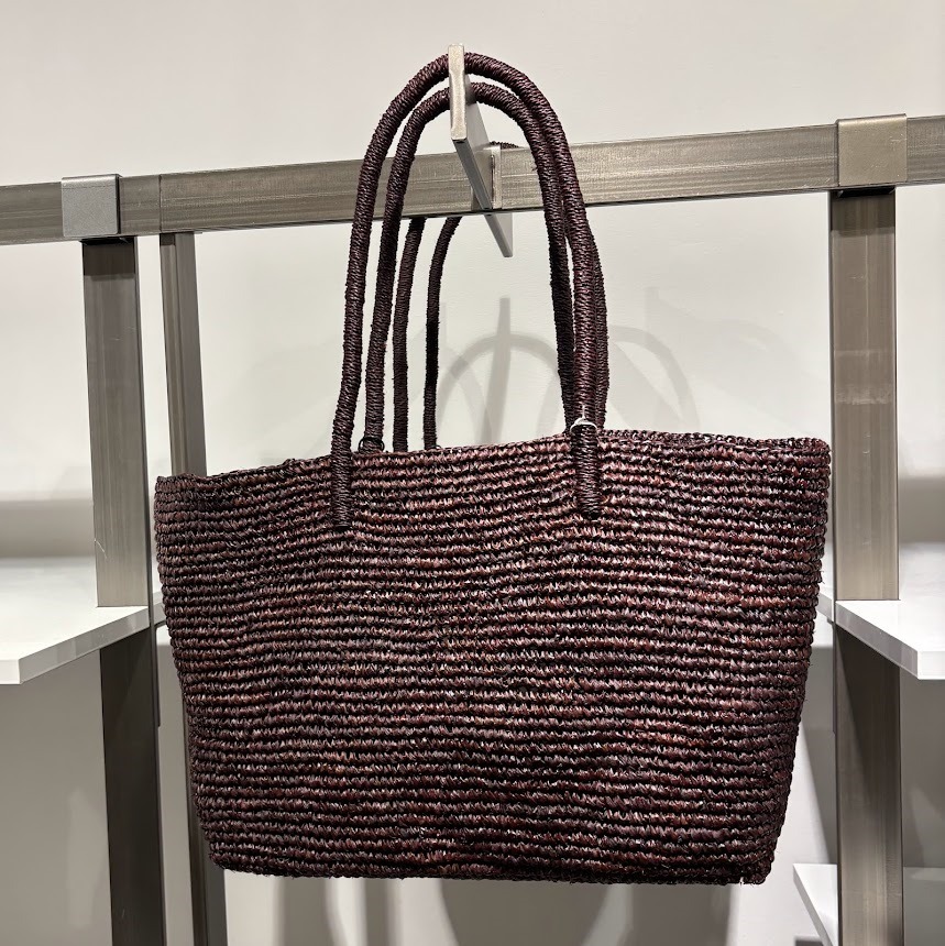 “COS” ウーブンストローかごBAG/トート