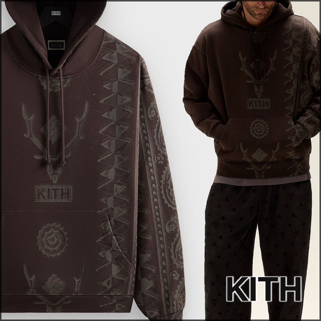 【国内発送・関税込】KITH NYC ペイズリーネルソンパーカー