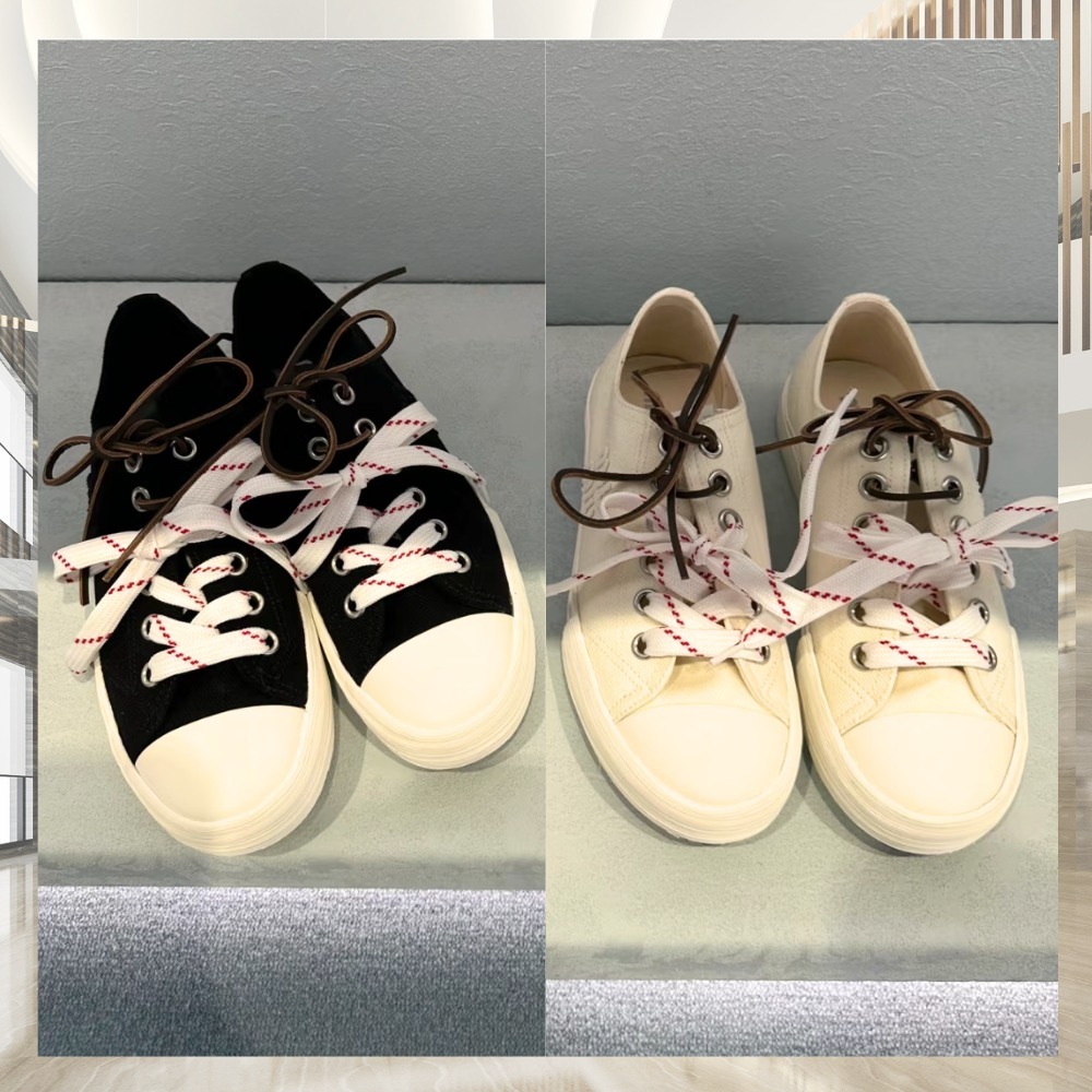 《大人カジュアル》【MiuMiu】ウォッシュデニムスニーカー