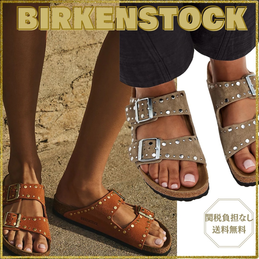 [BIRKENSTOCK]ビルケンシュトックArizona Rivets FootbedSandals