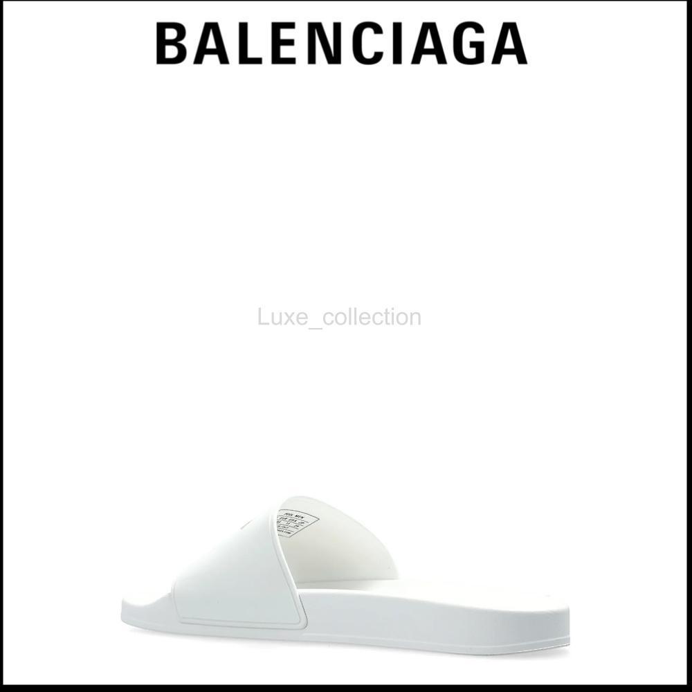 Balenciaga☆VIP価格 BB ロゴ プール スライド サンダル