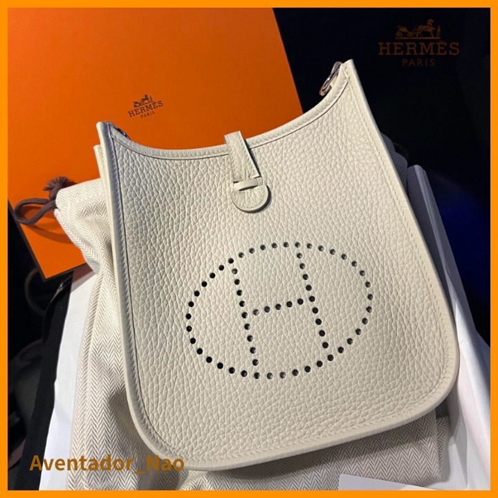 入手困難☆ HERMES エヴリン TPM べトン シルバー金具