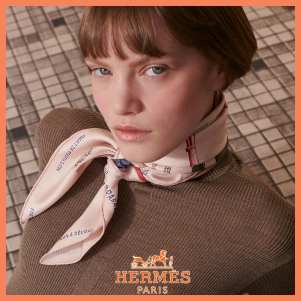 【力強い美しさ♪】HERMES  スカーフ  カレ90
