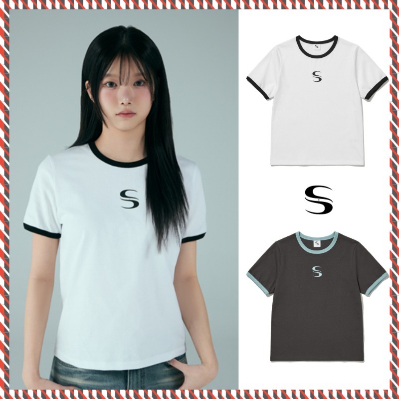 【SORANO】SORANO Single Logo Ringer T-Shirt