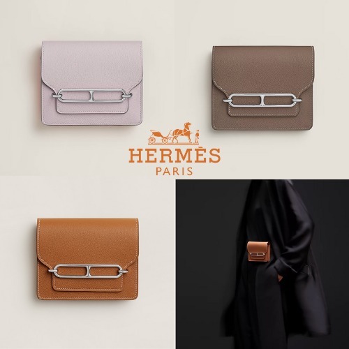 国内入手不可！【HERMES】上品 Silver金具☆財布 \