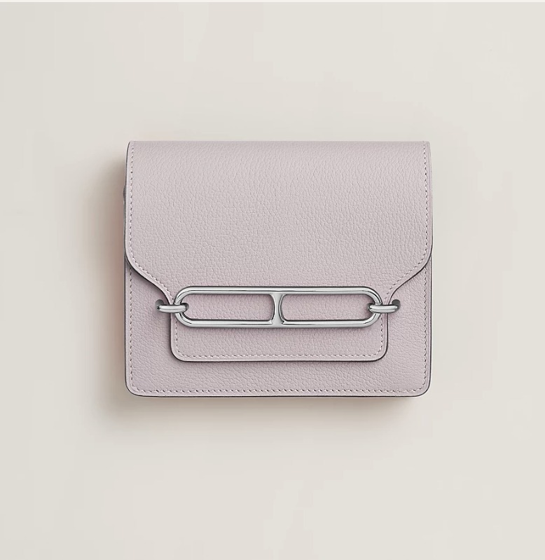 国内入手不可！【HERMES】上品 Silver金具☆財布 \"Roulis\" Slim