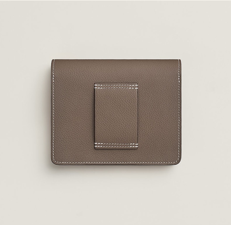 国内入手不可！【HERMES】上品 Silver金具☆財布 \"Roulis\" Slim