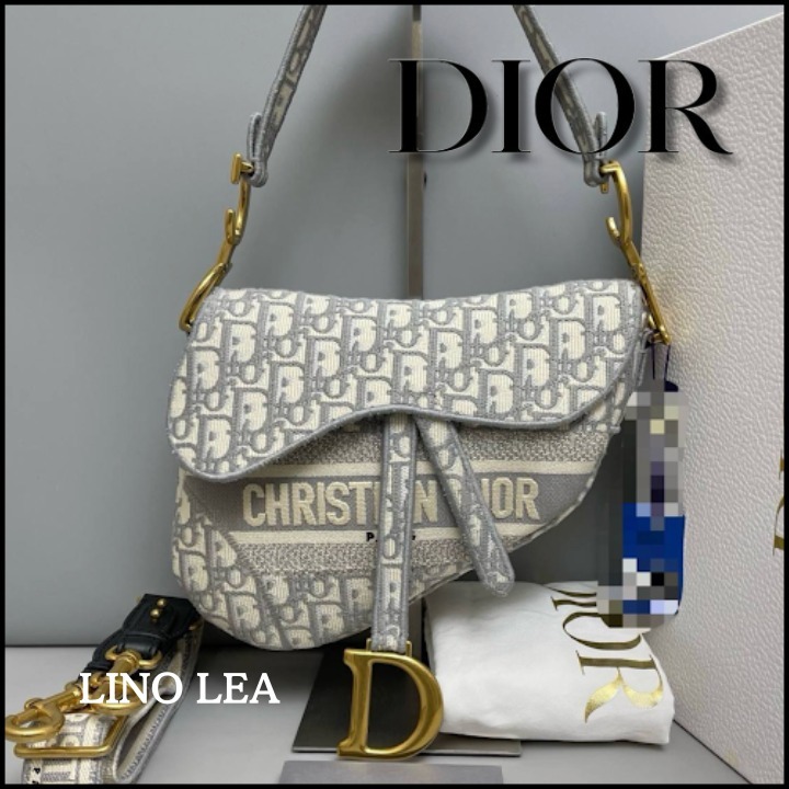 《人気のデザイン♡》DIOR Saddle バッグ