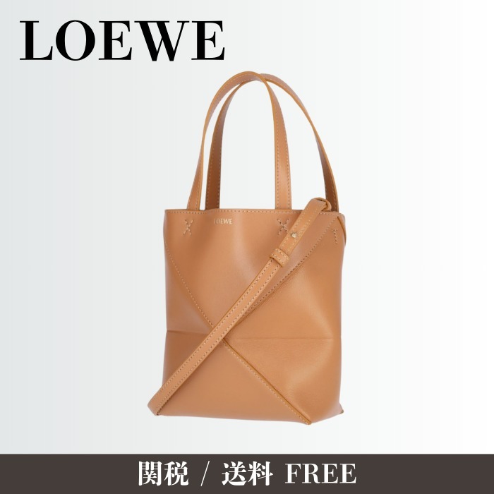 【話題】LOEWE ロエベ パズルフォルド トート ミニ レザー